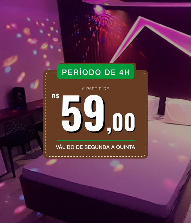 período de 4h a partir de R$59, válido de segunda a quinta